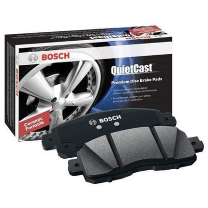 BOSCH BC618 QuietCast Premium Ceramic Disc Brake Pad Set - Compatible with Select Volvo 850, S70, V70; FRONT