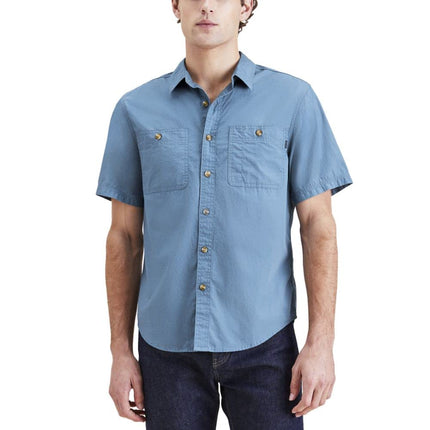 Dockers Men's Regular Fit Short Sleeve Utility Shi