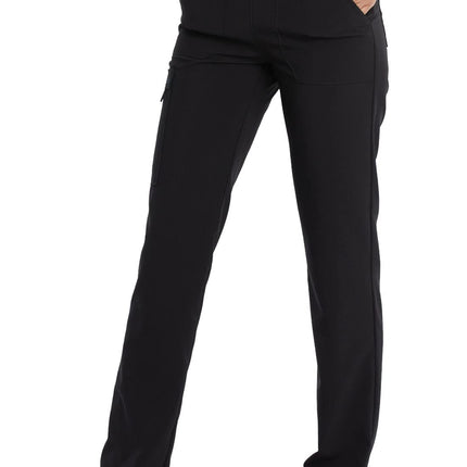 Dickies EDS Essentials Pantalones Médicos Hombre y Mujer Tiro Natural Pierna Cónica DK019, Negro, M