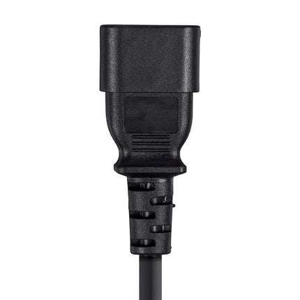 Monoprice 3ft 18AWG Power Extension Cord Cable w/ 3 Conductor PC/Mon, 13A (IEC-320-C14 to IEC-320-C13)