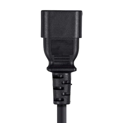 Monoprice 3ft 18AWG Power Extension Cord Cable w/ 3 Conductor PC/Mon, 13A (IEC-320-C14 to IEC-320-C13)