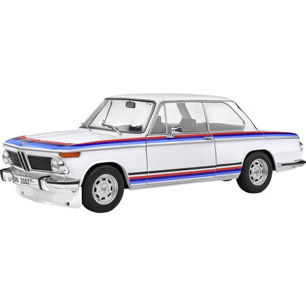 Solido 1:18 BMW 2002 TII Turbo Evocation White 1971 Die-cast Car Model Collectible