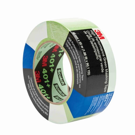 TapeCase 401 Plus 2" X 60yd High Performance Masking Tape-Converted from 3M 401 Plus /233 Plus, 2" X 60 Yards Roll, Crepe Paper, Green