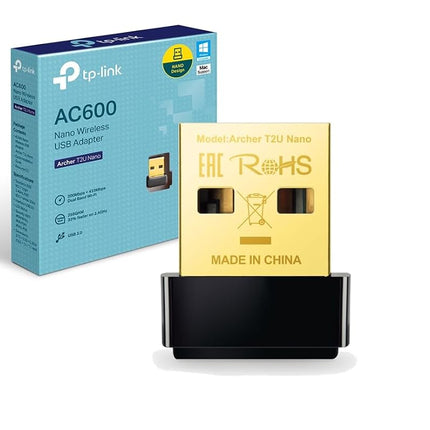TP-Link Archer T2U Nano WiFi Dongle, AC600 Wireles
