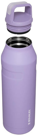 STANLEY IceFlow Cap and Carry Water Bottle 50 oz | Wide Mouth Twist Lid | Lightweight and Leakproof for Travel and Sports | Insulated Stainless Steel | BPA-Free | Lavender