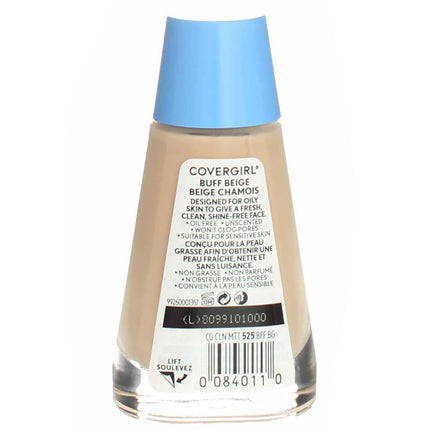 Cover Girl 00401 525bufbei Fond de Teint Liquide Contrôle du Sébum Fini Net Buff Beige de COVERGIRL