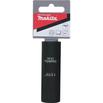 Makita A-96285 11/16" Deep Well Impact Socket with 1/2" Drive
