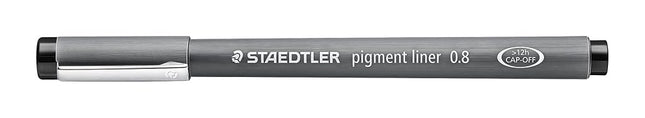 Staedtler Pigment Liner 308 Black 0.8 mm Pack of 1
