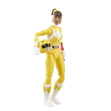 Power Rangers - Lightning Collection - Mighty Morphin 6" Yellow Ranger Aisha Vs Scorpina - Premium Collectible Action Figures with Accessories - Toys for Kids - Boys and Girls - F2046 - Ages 4+