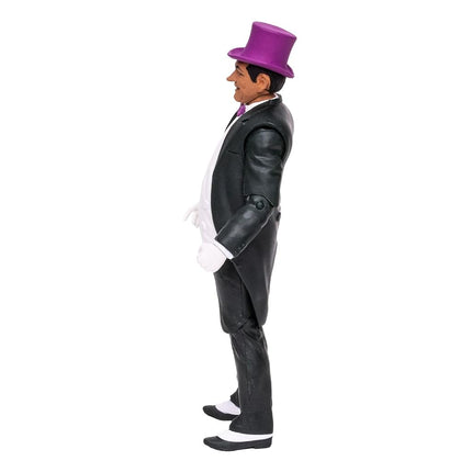 McFarlane Toys, DC Multiverse, 5-inch DC Retro Penguin Action Figure With Action Word Bubbles, Collectible DC Retro 1960's TV Figure â€“ Ages 12+