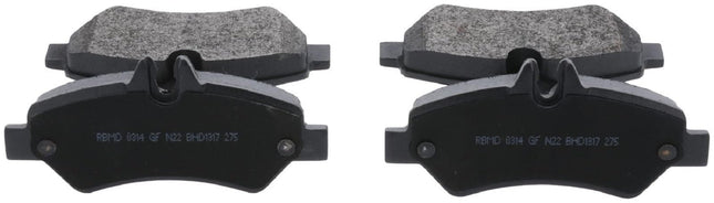 BOSCH BHD1317 QuietCast Medium Duty Semi-Metallic Brake Pad Set- Compatible with Select Dodge Sprinter 2500/3500; Freightliner Sprinter 2500/3500; Mercedes-Benz Sprinter 2500/3500; REAR
