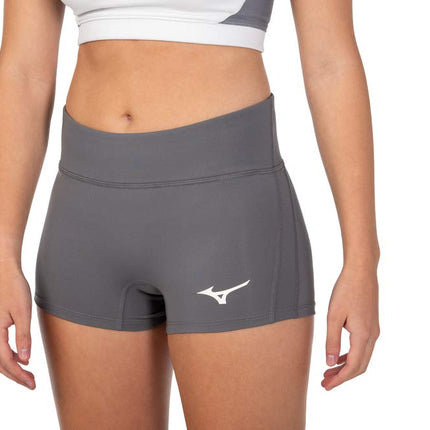 Mizuno Women's Apex 2.5" Inseam Volleyball Short, Quiet Shade, XX-Large