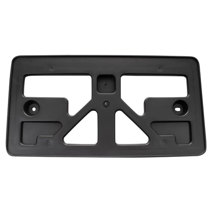 TRQ Front License Plate Bracket Black Compatible w