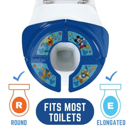 Disney Mickey Mouse Pals at Play Folding Potty Seat - Travel Potty Training Seat