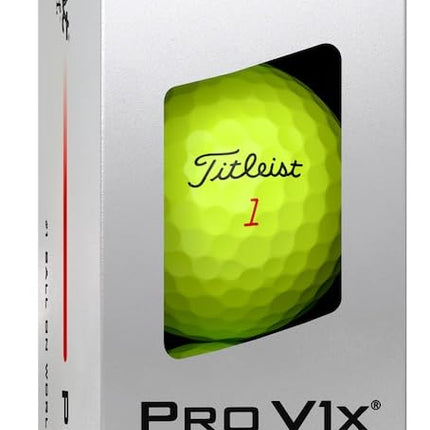 Titleist Golf 2025 ProV1x Golf Balls 1-Dozen White [RCT]