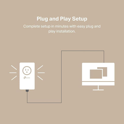 TP-Link TL-PA7017P KIT, AV1000 Gigabit Powerline Adapter Kit