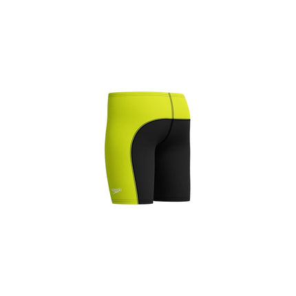Speedo Boys Swimsuit Jammer Begin to Swim Solid - Hyper Yellow, 8