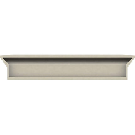 Ekena Millwork CRH06X34 34" Bottom Width x 37 1/2" Top Width x 6"H x 1"P Crosshead