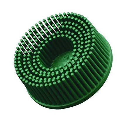3M 048011-18730 2 3M-18730 Roloc Bristle Disc Grade-50, Size, Green