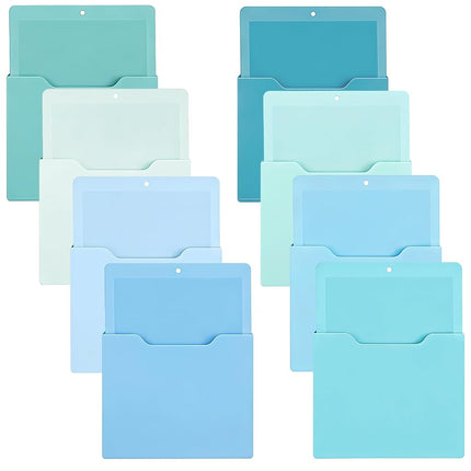 Gilprop 8 Pack Magnetic File Folder Holder for Whi