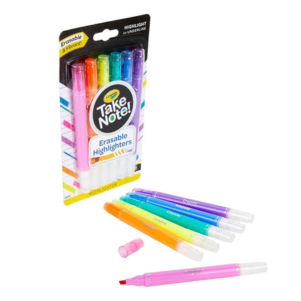CRAYOLA MARCADORES TEXTUALES 6/PAQ 58-6504