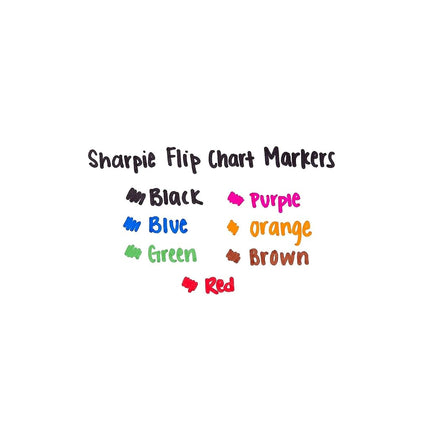 Sharpie SANFORD L.P. MARKER SET FLIP CHART 8 COLOR