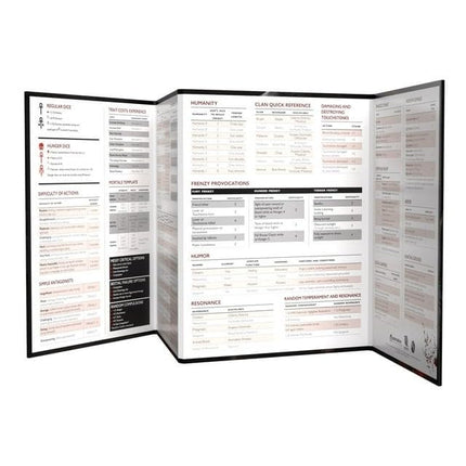 Renegade Game Studios | Vampire The Masquerade 5th Edition: Storyteller’s Screen & Toolkit | Roleplaying Game Accessory | Ages 18+