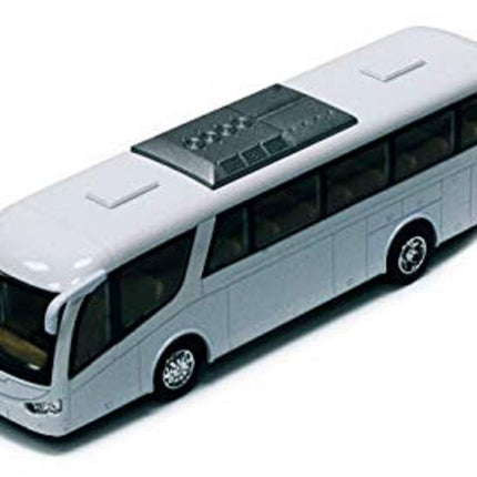 Coach Bus, White - Kinsmart 7101DW - 7 Diecast Mod
