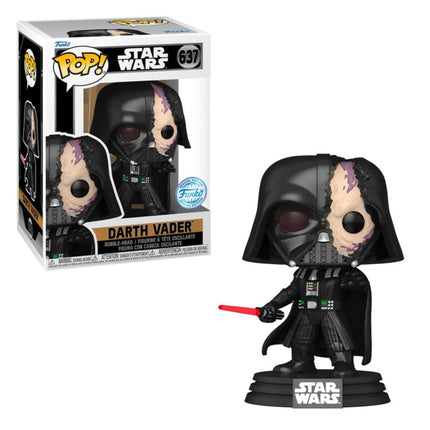 Funko POP! Star Wars #637 OBI-Wan Kenobi Series Darth Vader with Damaged Helmet