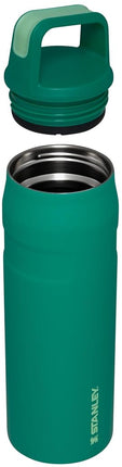 Stanley IceFlow Cap and Carry Bottle - Lightweight, Leakproof, and Insulated for Maximum Cold Retention - Sustainable 90% Recycled Stainless Steel, Alpine, 24oz