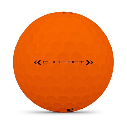 Wilson 2025 Duo Soft Golf Balls - Orange, 12 Balls