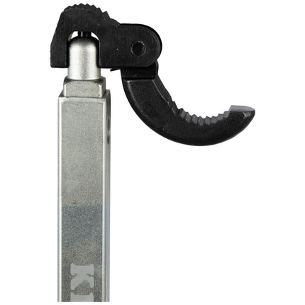 Klein Tools 68232 Telescoping Basin Wrench, Adjustable 10–17-Inch Plumbing Wrench with 1-1/4-Inch Jaw Capacity, Ideal for Hard to Reach Spaces