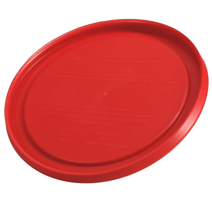 Pyrex 7201-PC Round 4 Cup Storage Lid for Glass Bowls (6, Poppy Red)