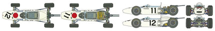 TAMIYA 20043-000 Fahrzeug 20043 1:20 Honda RA272-Faithful Replica, Building, Plastic, Crafts, Hobby, Model Kit, Assembly, Unpainted, Unvarnished, Mittel