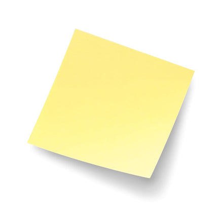 Post-it Notes, 3x3 in, 4 Pads, Canary Yellow, Clean Removal, Recyclable