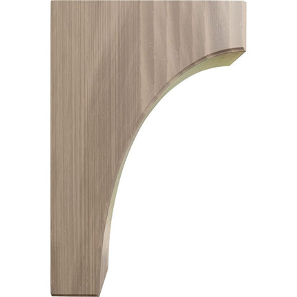 Ekena BKTW04X08X12CVWA 3 1/2-Inch Width x 8-Inch Depth x 12-Inch Height Clarksville Bracket - Walnut