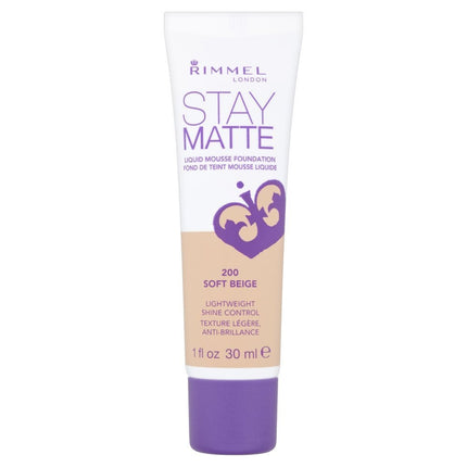 Rimmel London Stay Matte Liquid Mousse Foundation,