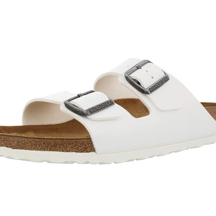 Birkenstock Women's Arizona Birko-Flo White Birko-