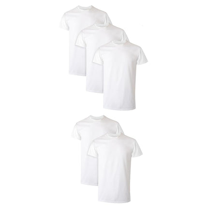 Hanes Men's Vest (Pack of 5), White, XXL
