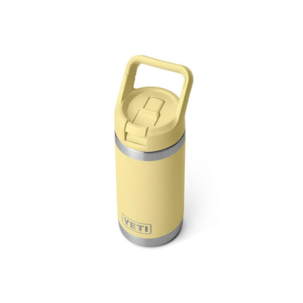 YETI Rambler Jr. 12 oz Kids Bottle, with Straw Cap, Daybreak Yellow