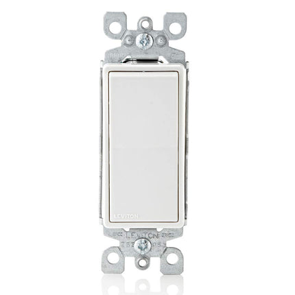 Leviton 15 Amp, 120/277 Volt, Decora Rocker Single