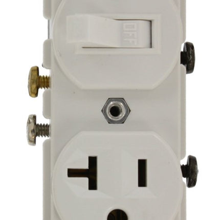 Leviton 5335-W Leviton 5335 20 Amp, 120 Volt, Dupl
