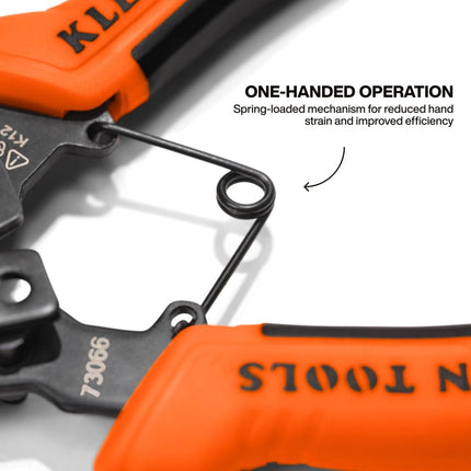 Klein Tools 73066 6 in 1 Convertible Pliers Set for Indoor and Outdoor Use 4 Interchangeable Heads with Right Angles, 45 Degree and 90 Degree