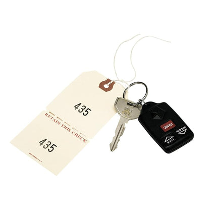Avery 18670 Duplicate Auto Park Tags, 1-500, 4 3/4 x 2 3/8, Manila (Box of 500)