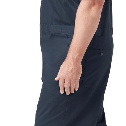 Dickies FLEX Short Sleeve Coveralls, DARK NAVY, 2X TL, Dark Navy, 2X Short