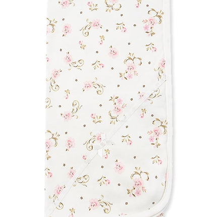 Little Me Baby Girls Nursery swaddling Blankets, Vintage Rose, One Size US