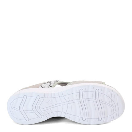 Easy Spirit Womens Traciee2 Open Toe Casual Slide Sandals, Silver,