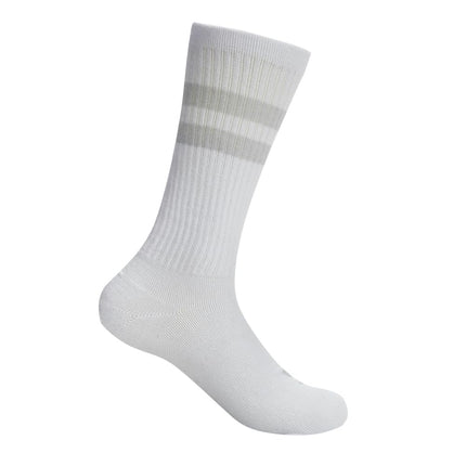 Under Armour Unisex Essential 6pk Crew, Ultra-Thin and Lightweight Gym Socks, Crew Socks with Arch Support and Odour Control Technology,White/White/Halo Gray,SM