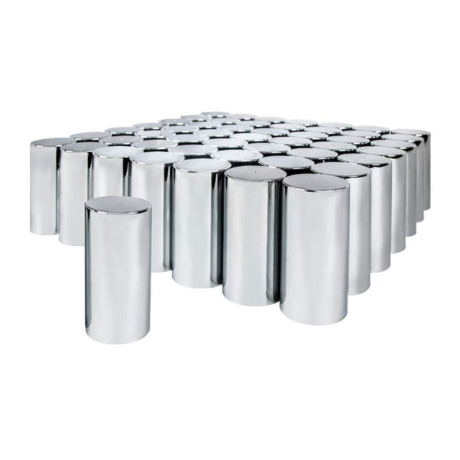 United Pacific 10034Cb - Wheel Lug Nut Cover Set -