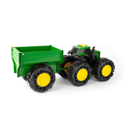 John Deere Kids 736 47353 Lights & Sounds Tractor with Wagon, red